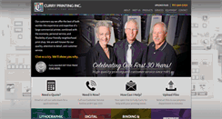 Desktop Screenshot of curryprintinginc.com